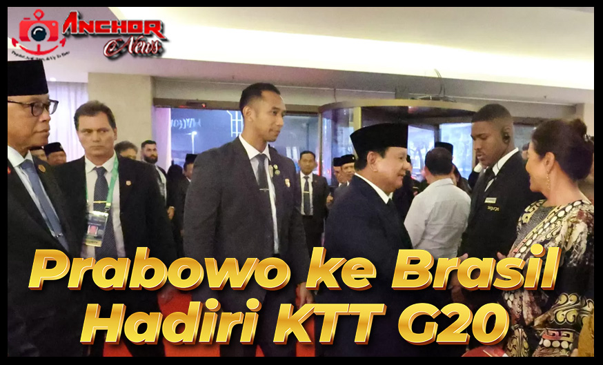 Presiden Prabowo Ke Brasil Hadiri KTT G20